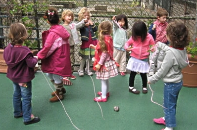 children playing